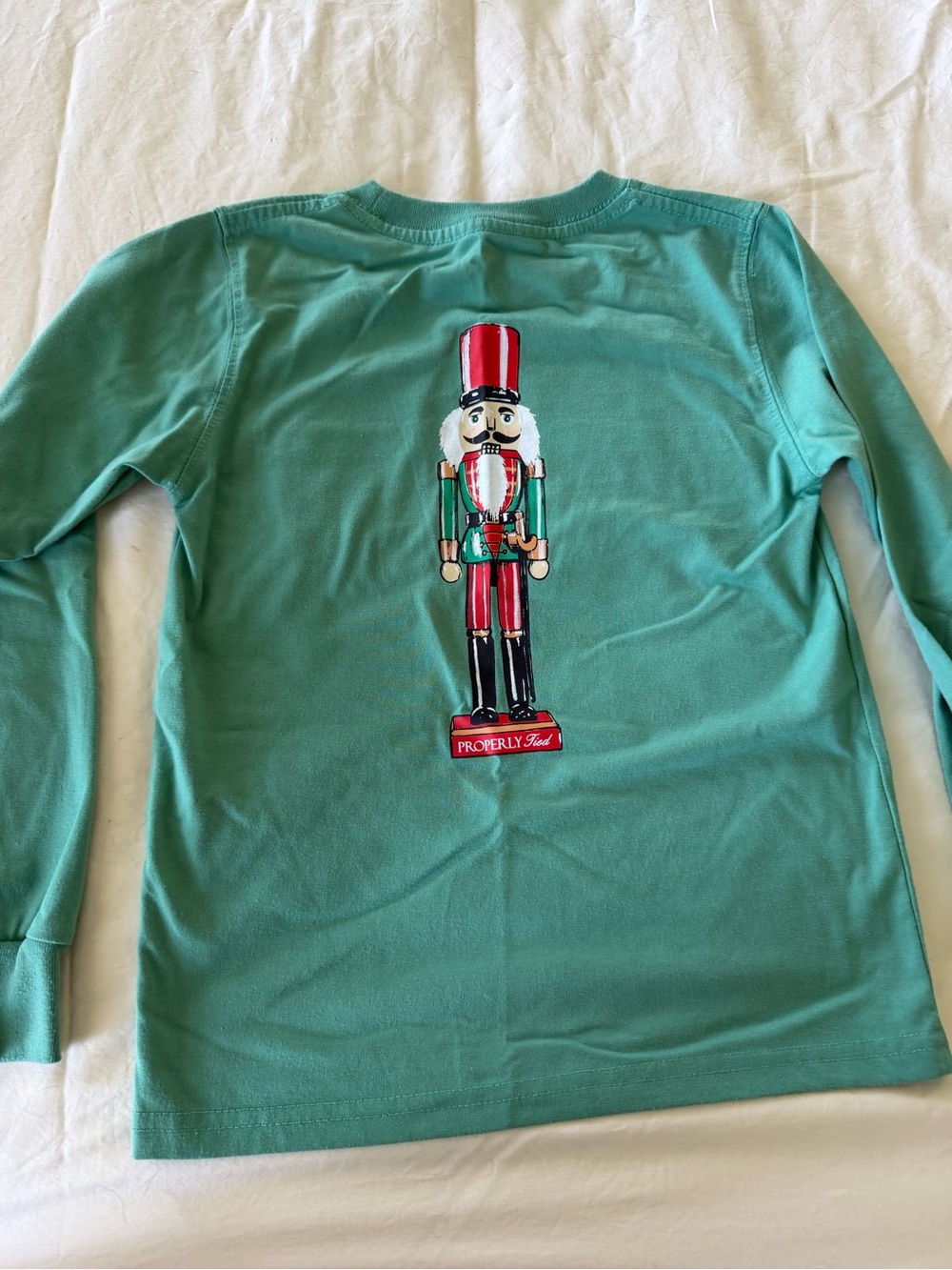 Properly Tied Kids Long-Sleeve Nutcracker Graphic Tee